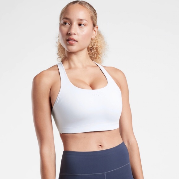 NWT ATHLETA Phenomena Bra B-DD Gray High Impact - Picture 2 of 4